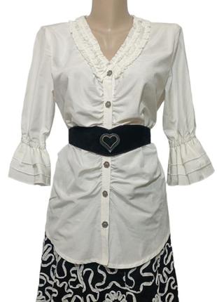 Nockstein tracchten, біла блуза, вінтаж.