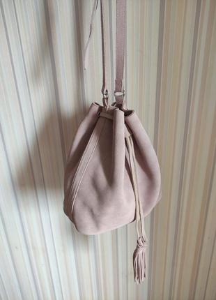 Жіноча шкіряна замшева сумка, германія