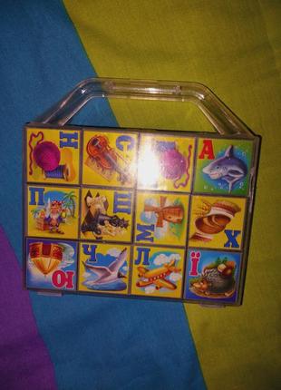 Игрушка кубики-алфавит