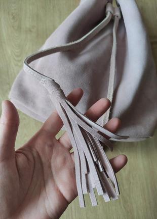 Жіноча шкіряна замшева сумка, германія6 фото