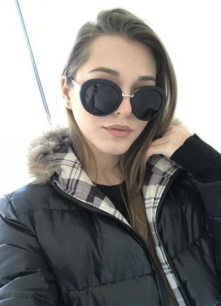 9013-1. круглые очки. очки. солнцезащитные очки. хит сезона!