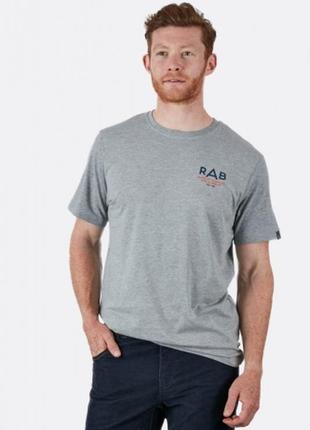 Чоловіча футболка rab, розмір m2 фото
