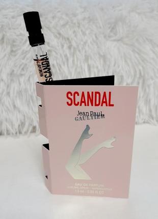 Jean paul gaultier scandal💥оригинал миниатюра пробник 1,5 мл mini spray книжка6 фото