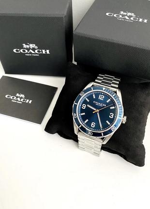 Coach preston bracelet watch мужские наручные брендовые часы коуч коач оригинал на подарок мужу подарок парню