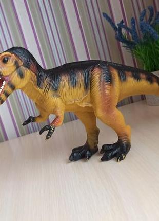 Игрушка-фигурка тиранозавр пластиковая модель t-rex4 фото