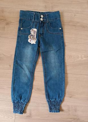 Нові дитячі штани/ джинси 👖/ джинси для дівчинки