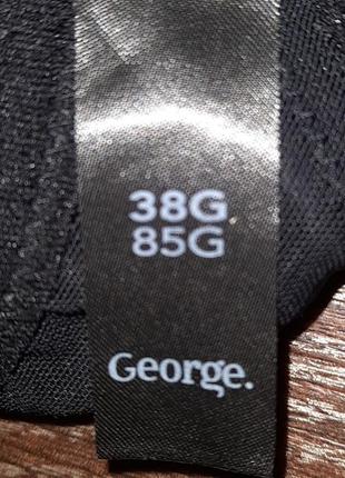 Брендовый красивый кружчатый бюстгалтер р.38 g 85 g от george, косточки, поролон, кружево4 фото