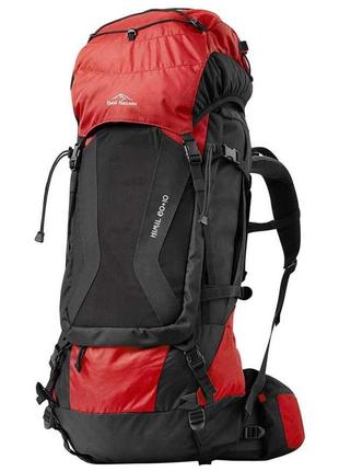 Рюкзак fjord nansen himil 60 + 10 solid red/black