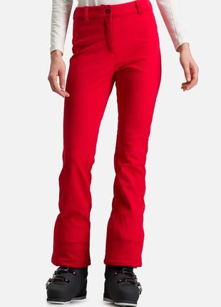 Штани жіночі rossignol w ski softshell pant sports red `22 розмір s