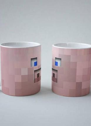 ● детская чашка - майнкрафт / minecraft ●