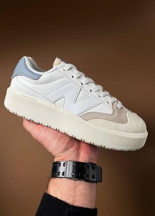 New balance ct302 white reflection