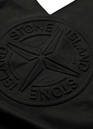 Футболка stone island черная / стон айленд4 фото