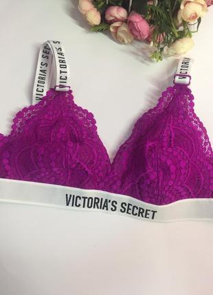 Мереживний браллет бра victoria's secret. розмір xs.3 фото