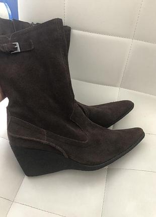 Чобіт черевик натуральному шкіра