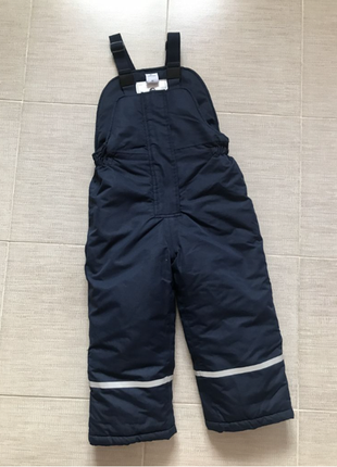 Теплый лыжный полукомбинезон, немецкого бренда by collection. 98