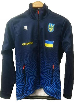 Костюм для бігових лиж sportful ukrainian national team jkt + pant +  apex vest розмір l2 фото