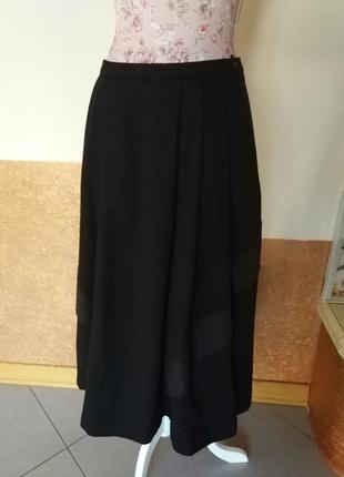 Фирменная стильная качественная натуральная шерстяная юбка.3 фото