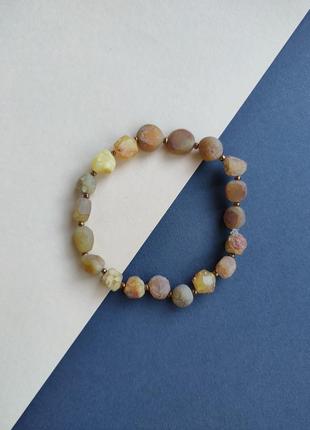 Браслет з натурального бурштину. натуральний бурштин.  україна.