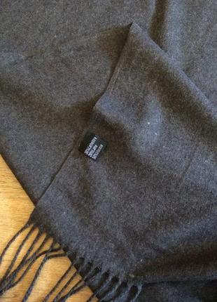 Шарф палантин 20% кашемир 30% шерсть 50% вискоза