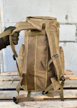 Армійський баул великий рюкзак койот. туристичний рюкзак.8 фото