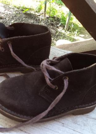 Ботинки clarks originals 25р,стелька 16 см