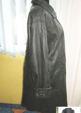 Велика жіноча шкіряна куртка. німеччина. лот 6382 фото
