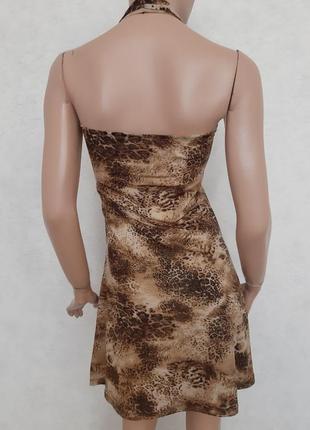 Сукня barcode леопардове ошатне3 фото