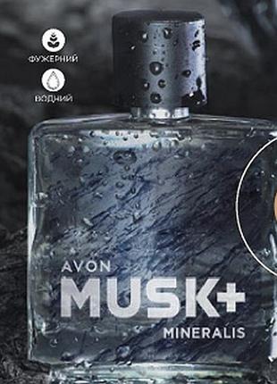 Туалетная вода musk+ mineralis для него