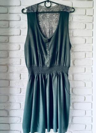 Сукня з мереживною спинкою amisu