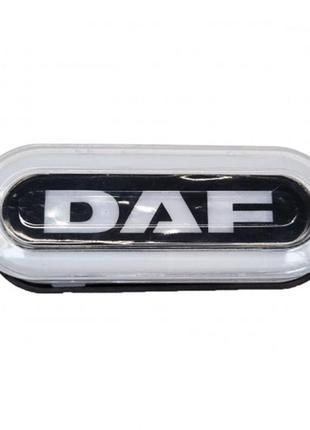 Фонарь габаритный neon  с логотипом "daf"белый \с креплением \