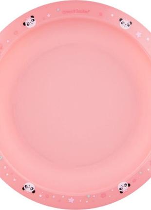 Набор детской посуды canpol babies exotic animals розовый 2шт. (56/523_pin)3 фото