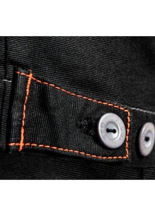 Куртка робоча neo tools hd slim, розмір xxxl (58), 285 г/м2, еластан із посиленою тка (81-218-xxxl)4 фото