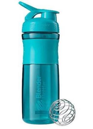 Шейкер спортивный blenderbottle sportmixer 820ml teal original (sm 28oz teal)