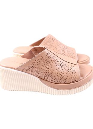 Шлепанцы женские mario muzi капучино натуральная кожа, 37