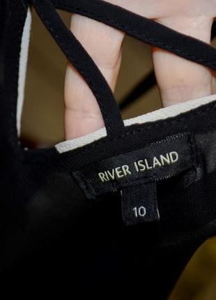 10/м фирменная женская майка маечка топ ассиметрия river island8 фото