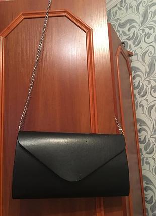 Елегантна вечірня сумочка - клатч на ланцюжку