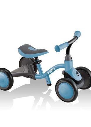 Трехколесный велосипед–трансформер globber learning bike 3 в 1 deluxe ash blue5 фото