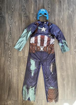 Карнавальный костюм капитана американцы marvel 9 10 лет10 фото