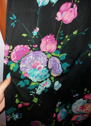 Сукня у великі квіти3 фото