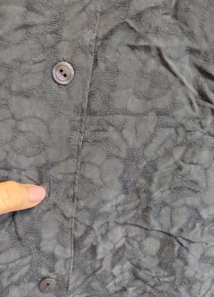 Натуральная блузка 5xl-6xl   рубашечкой из ткани купро5 фото