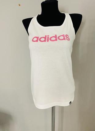 Белая борцовка adidas