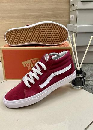 Мужские кеды ванс натуральная замша vans old school2 фото