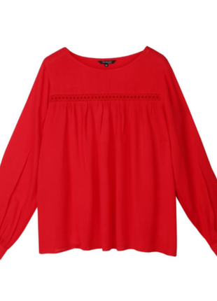 Красная блуза top secret4 фото
