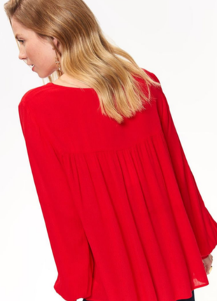 Красная блуза top secret2 фото