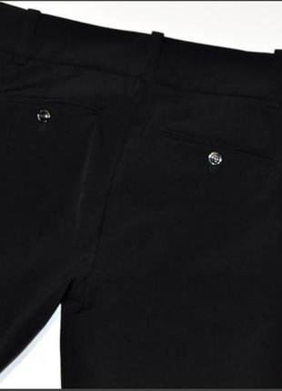 Marc cain классика черные брюки прямого кроя,размер 65 фото