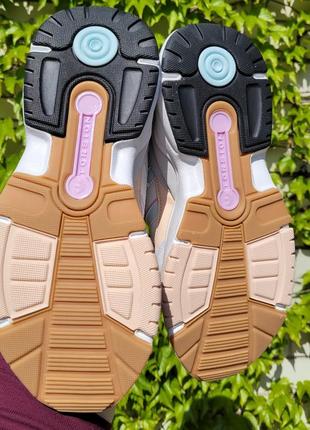 Нежные удобные светлые кроссовки adidas retropy f90 оригинал все размеры!7 фото