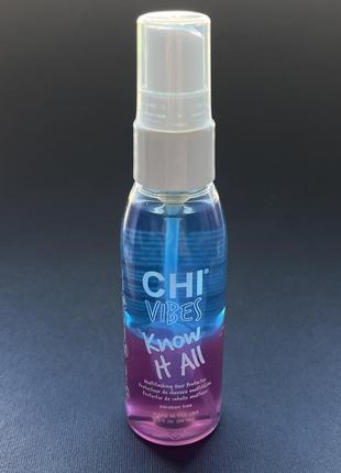 Багатофункціональний спрей для волосся chi vibes know it all multitasking hair protector2 фото