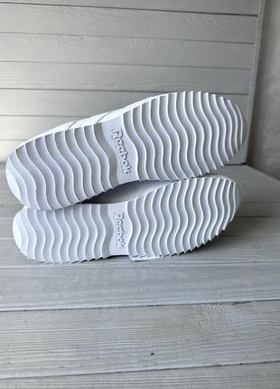 Кроссовки reebok royal glide ripple clip white5 фото