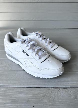 Кроссовки reebok royal glide ripple clip white2 фото