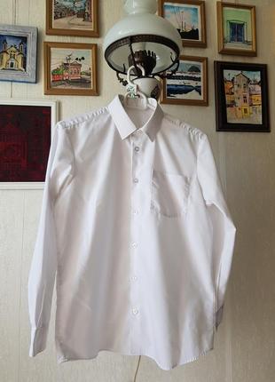 Шкільна сорочка біла, на , 11-12, 12-13, 13-14, 14-15, 15-16 років